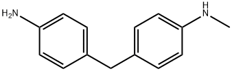 N-甲基-4,4'-甲撑二苯胺,26628-67-1,结构式