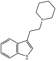 3-[2-(1-PIPERIDINYL)ETHYL]INDOLE Structure