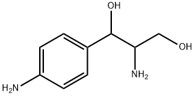 (1R,2R)-2-氨基-1-(4-氨基苯基)-1,3-丙二醇 结构式