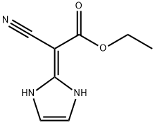 Acetic  acid,  cyano(1,3-dihydro-2H-imidazol-2-ylidene)-,  ethyl  ester  (9CI) Struktur