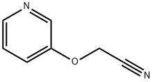 Acetonitrile, (3-pyridinyloxy)- (9CI) 化学構造式