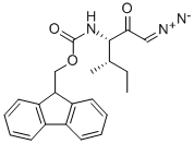 (3S,4S)-3-FMOC-AMINO-1-DIAZO-4-METHYL-2-HEXANONE|[(1S)-1-(重氮乙酰基)-2-甲基丁基]氨基甲酸芴甲酯