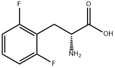 2,6-二氟-D-苯丙氨酸, 266360-62-7, 结构式