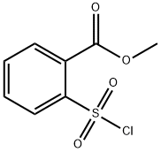Methyl 2-(chlorosulfonyl)benzoate Struktur