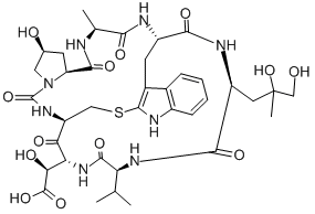 PHALLACIDIN Structure