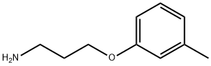 3-(3-甲基苯氧基)丙胺, 26646-51-5, 结构式
