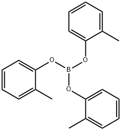 BORIC ACID TRI-O-TOLYL ESTER Structure