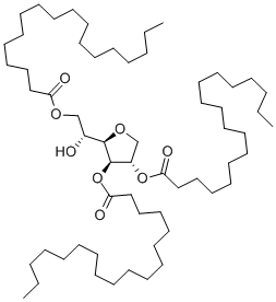 SORBITAN TRISTEARATE Structure