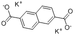 2,6-ナフタレンジカルボン酸ジカリウム 化学構造式