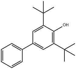 2,6-di-tert-butyl-4-phenylphenol Structure