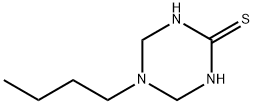 5-butyl-1,4,5,6-tetrahydro-1,3,5-triazine-2-thiol 结构式