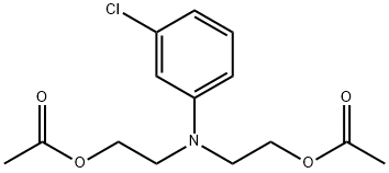 2,2'-[(3-クロロフェニル)イミノ]ビスエタノールジアセタート 化学構造式