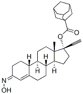 26698-66-8 (17R)-3-(Hydroxyimino)-19-norpregn-4-en-20-yn-17-ol 17-(1-adamantanecarboxylate)