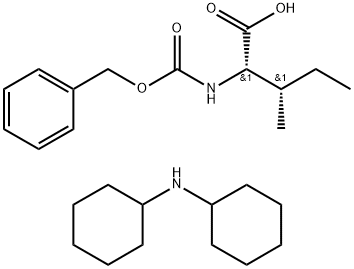 N-[(Benzyloxy)carbonyl]-L-isoleucin, Verbindung mit Dicyclohexylamin (1:1)