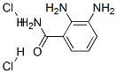 2,3-二氨基苯甲酰胺二盐酸盐,266993-72-0,结构式