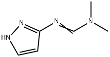 Methanimidamide, N,N-dimethyl-N-1H-pyrazol-3-yl- (9CI) 结构式