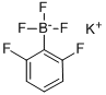 2,6-二氟苯基三氟硼酸钾, 267006-25-7, 结构式