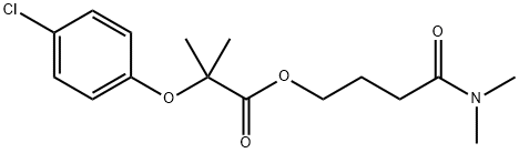 クロフィブリド 化学構造式