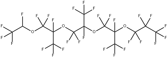 2H-PERFLUORO-5,8,11-TRIMETHYL-3,6,9,12-TETRAOXAPENTADECANE Structure