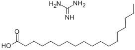 グアニジン・オクタデカン酸 化学構造式