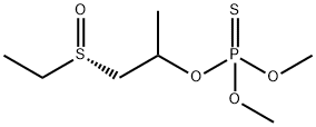 チオりん酸S-[2-(エチルスルフィニル)-1-メチルエチル]O,O-ジメチル 化学構造式