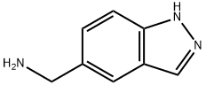 5-氨甲基吲唑,267413-25-2,结构式