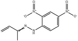 METHYLVINYLKETONE 2,4-DINITROPHENYLHYDRAZONE, 2675-19-6, 结构式
