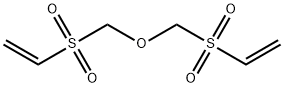 1,1'-[オキシビス(メチレンスルホニル)]ビスエテン 化学構造式