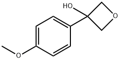 3-(4-Methoxyphenyl)oxetan-3-ol Struktur