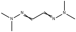 Glyoxal bis(dimethylhydrazone) Struktur