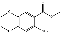 Methyl 2-amino-4,5-dimethoxybenzoate Structure