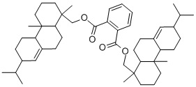 DIHYDROABIETYL PHTHALATE 化学構造式