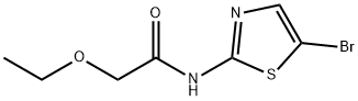 Acetamide,  N-(5-bromo-2-thiazolyl)-2-ethoxy- Structure