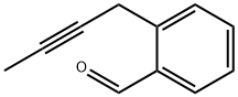 Benzaldehyde, 2-(2-butynyl)- (9CI) Struktur