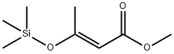甲基3-(三甲基硅氧基)巴豆酸酯 结构式