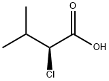 (S)-2-氯-3-甲基丁酸 结构式