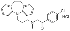ロフェプラミン塩酸塩 化学構造式