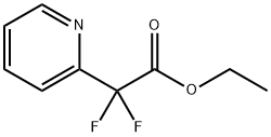 2,2-二氟-2-(2-吡啶基)乙酸乙酯,267876-28-8,结构式