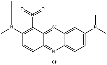 次甲基绿C16 H17 Cl N4 O2 S, 2679-01-8, 结构式