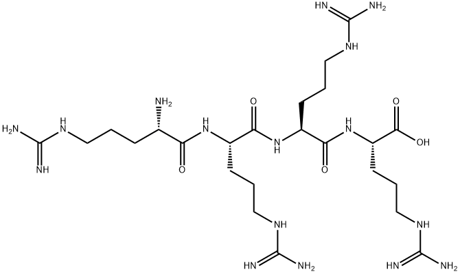 H-ARG-ARG-ARG-ARG-OH Structure