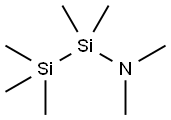 N,N-DIMETHYLAMINOPENTAMETHYLDISILANE Structure