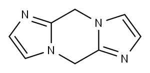 5H,10H-Diimidazo[1,2-a:1,2-d]pyrazine Structure