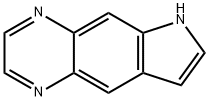 6H-Pyrrolo[2,3-g]quinoxaline 结构式