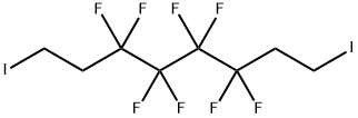 1,8-DIIODO-3,3,4,4,5,5,6,6-OCTAFLUOROOCTANE, 2681-00-7, 结构式