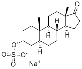 ETIOCHOLAN-3A-OL-17-ONE SULFATE SODIUM Struktur