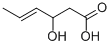 trans-3-Hydroxyhex-4-enoic acid, min. 95 % (1H-NMR) Structure