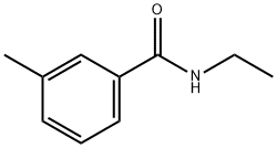 N-乙基-3-甲基苯甲酰胺 结构式
