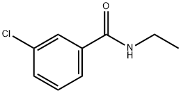 3-クロロ-N-エチルベンズアミド 化学構造式