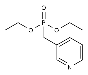 Diethyl (3-pyridinylmethyl)phosphonate Structure