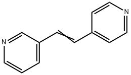 Pyridine, 3-[2- (4-pyridinyl)ethenyl]- Struktur